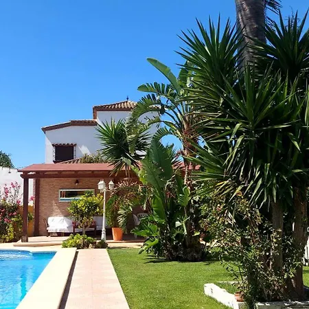 Сasa de vacaciones La Huerta Con Piscina Chimenea Y Wifi Conil De La Frontera